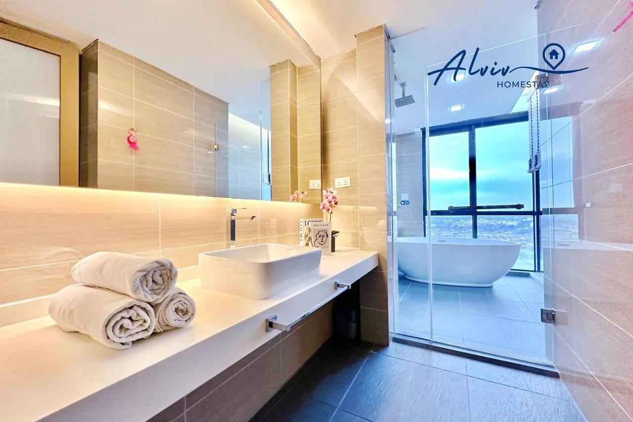 Alviv 99 Suites I 2-4Pax I Luxury Suite I Bathtub I City I 5Min River Cruise Malacca 0*,  Ma­lay­sia