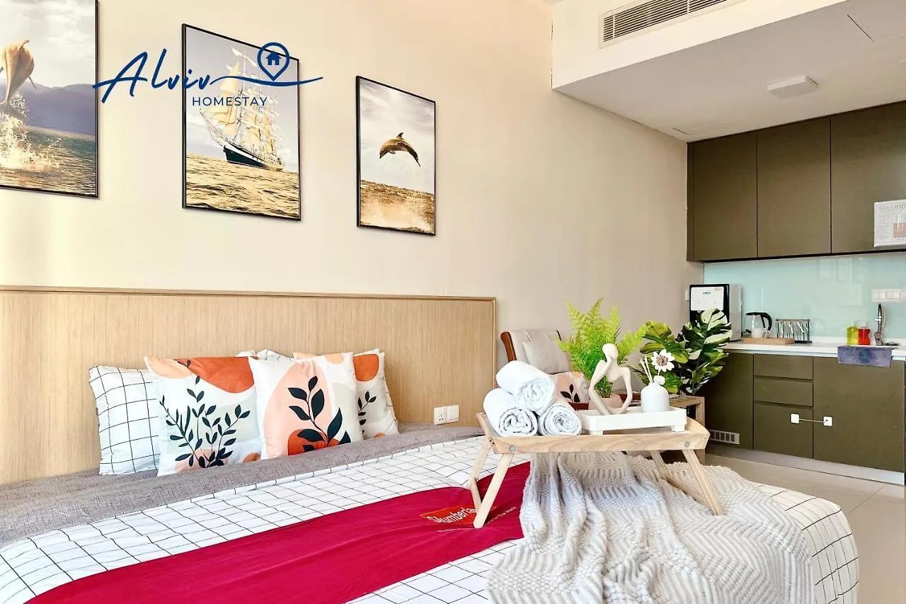 Alviv 99 Suites I 2-4Pax I Luxury Suite I Bathtub I City I 5Min River Cruise Malacca Apartment
